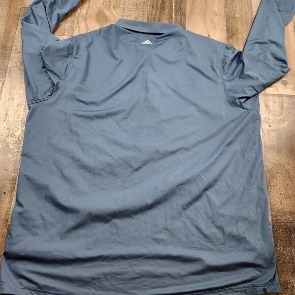 Mens Adidas size 2XL Polyester Long Sleeve Golf Polo Shirt (Lot of 3) - Picture 7 of 16